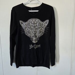 Jay Quey Black Long Sleeve Shirt